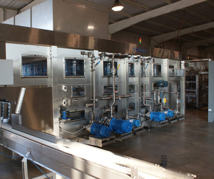 Automatic Bottle Washers - Steelhead Inc. - Custom Bottling Solution