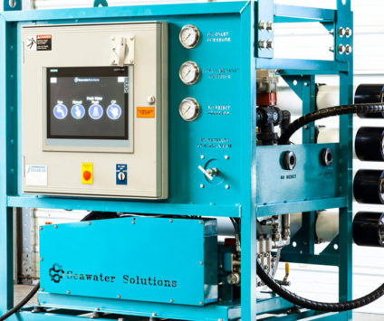 Desalination Reverse Osmosis System - Steelhead Inc. - Custom Bottling Solution