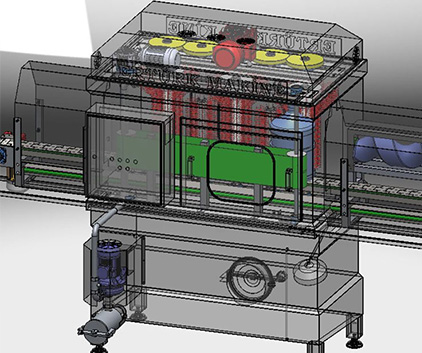Prewasher - Steelhead Inc. - Custom Bottling Solution